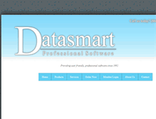 Tablet Screenshot of datasmartsoftware.net